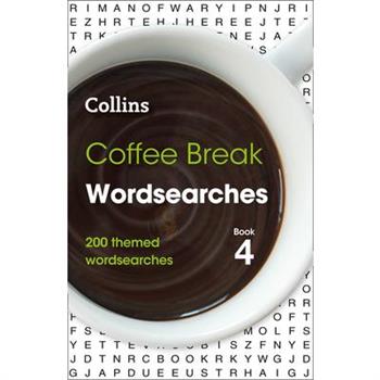 Coffee Break Wordsearches Book 4, 4