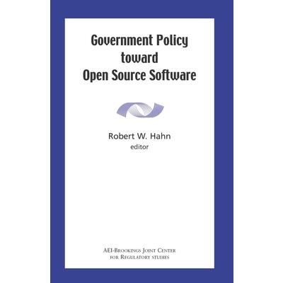 Government Policy Toward Open Source Software