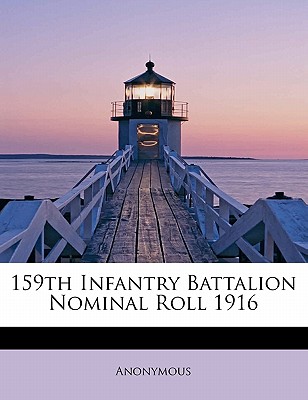 159th Infantry Battalion Nominal Roll 1916