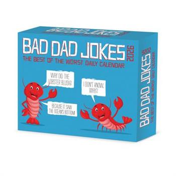Bad Dad Jokes 2026 5.4 X 6.2 Box Calendar