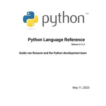Python Language Reference Release 3.11.3