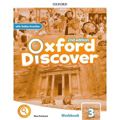 Oxford Discover 2e Level 3 Workbook with Online Practice