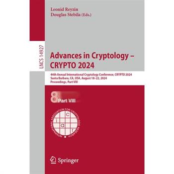 Advances in Cryptology - Crypto 2024
