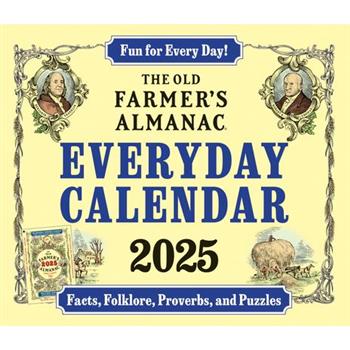 The 2025 Old Farmer's Almanac Everyday Calendar