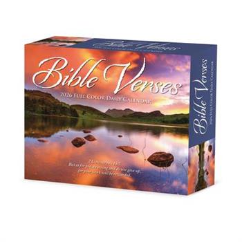 Bible Verses 2026 5.4 X 6.2 Box Calendar