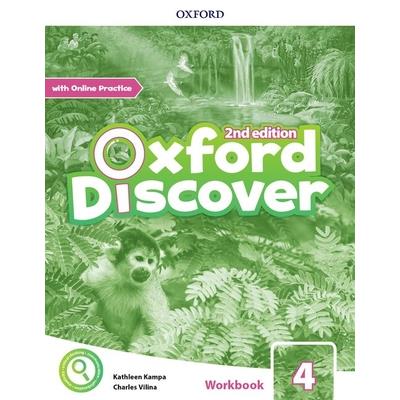 Oxford Discover 2e Level 4 Workbook with Online Practice