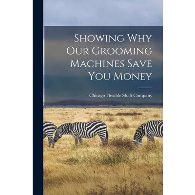 Showing why our Grooming Machines Save you Money