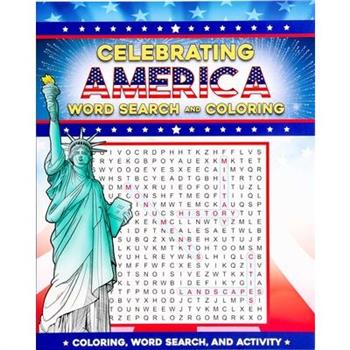 Celebrating America Word Search and Coloring
