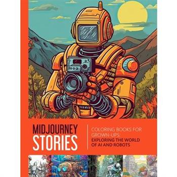 Midjourney Stories - Coloring Books for Grown-Ups