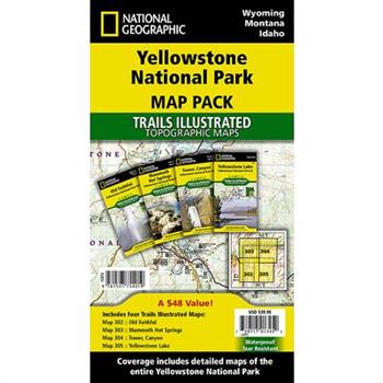 Yellowstone National Park [map Pack Bundle]