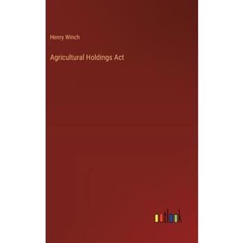 Agricultural Holdings Act