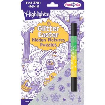 Glitter Easter Hidden Pictures Puzzles