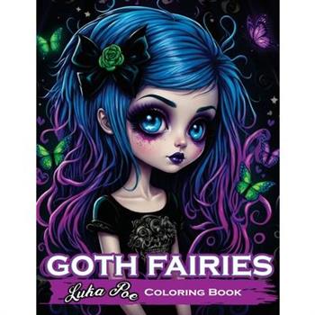 Goth Fairies Coloring Book