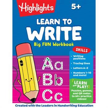 Learn to Write Big Fun Workbook
