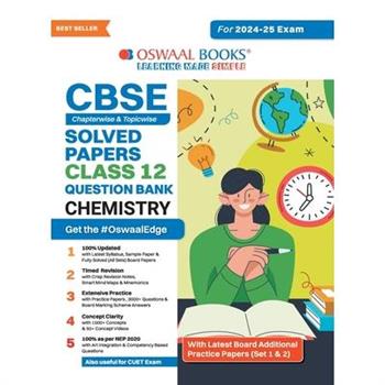 Oswaal CBSE Question Bank Class 12 Chemistry, Chapterwise and Topicwise Solved Papers For Board Exams 2025