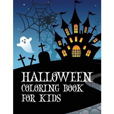 Halloween coloring book for kids