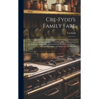 Cre-Fydd's Family Fare