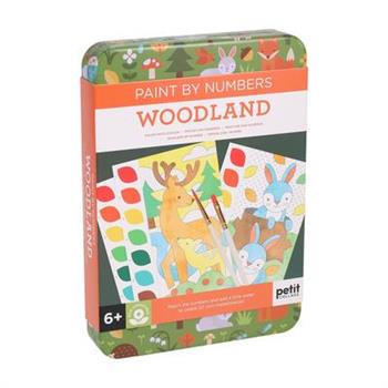 Paint by Numbers: Woodland