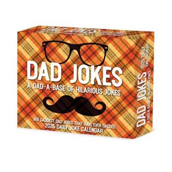 Dad Jokes 2026 5.4 X 6.2 Box Calendar