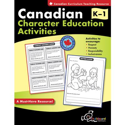 Canadian Character Education Activities Grades K-1