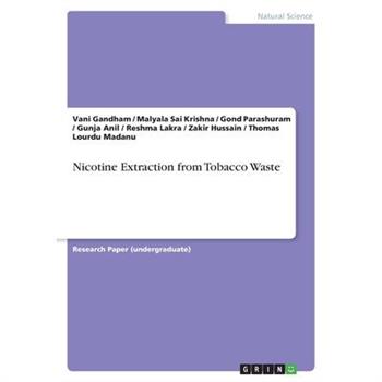 Nicotine Extraction from Tobacco Waste