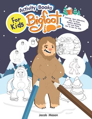 Activity Books For Kids Bigfoot