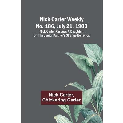 Nick Carter weekly No. 186, July 21, 1900