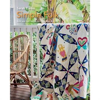 Simple Folk Quilt Pattern with instructional videos