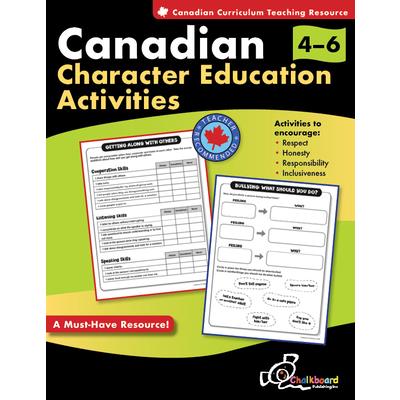 Canadian Character Education Activities Grades 4-6