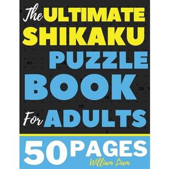 Large Print 20*20 Shikaku Puzzle Book For Adults Brain Game For Relaxation