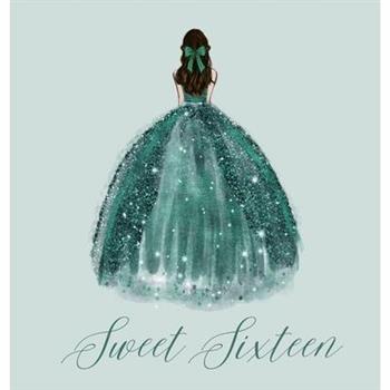 Sweet sixteen guest book, party Guest book, birthday party guest book to sign