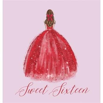 Sweet sixteen guest book, party Guest book, birthday party guest book to sign