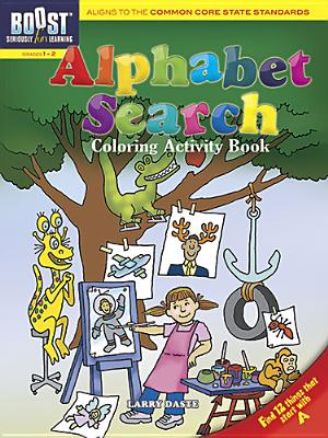 Alphabet Search Coloring Activity Book