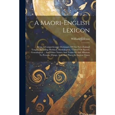 A Maori-english Lexicon