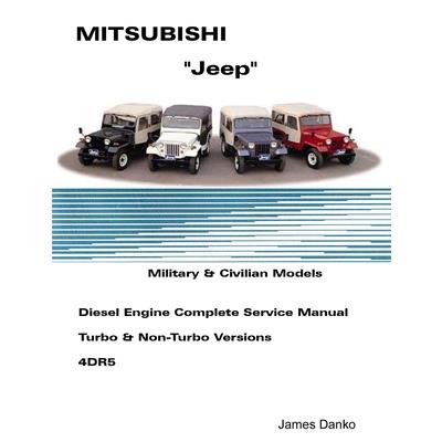 Mistubishi Jeep Diesel English Service Manual 4DR5