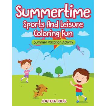 Summertime - Sports And Leisure Coloring Fun