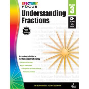 Spectrum Understanding Fractions, Grade 3