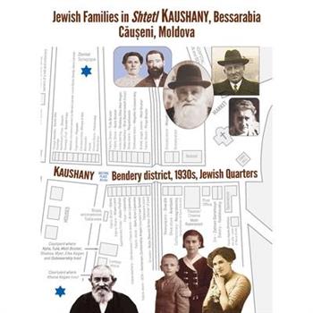 Jewish Families in Shtetl Kaushany, Bessarabia