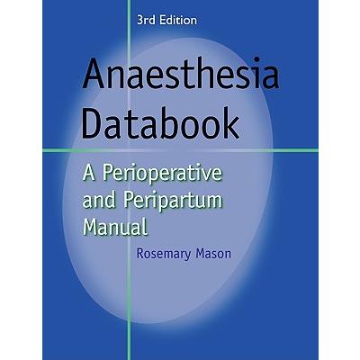 Anaesthesia Databook