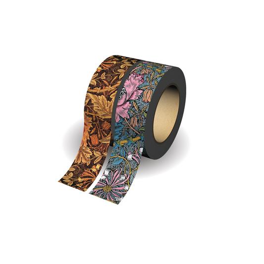 Paperblanks Morris Honeysuckle/Morris Pink Honeysuckle Pack of 2 Rolls of Washi Tape