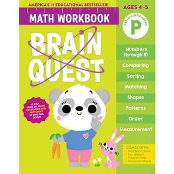 Brain Quest Math Workbook: Pre-Kindergarten