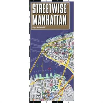 Streetwise Manhattan Map - Laminated City Center Street Map of Manhattan, New York