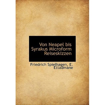 Von Neapel Bis Syrakus Microform Reiseskizzen