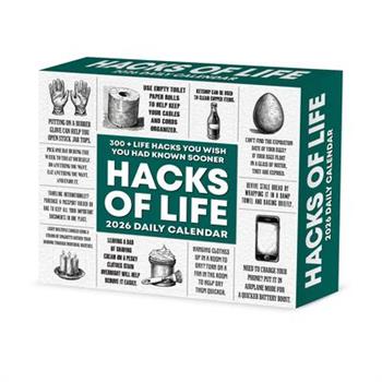 Hacks of Life 2026 5.4 X 6.2 Box Calendar