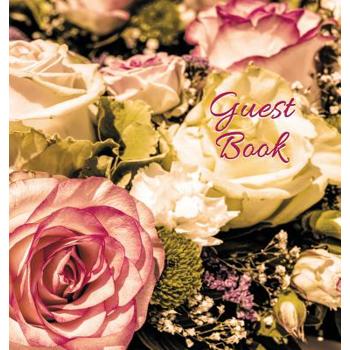 Wedding Guest Book (HARDCOVER) for Wedding Ceremonies, Anniversaries, Special Events & Functions, Commemorations, Parties.