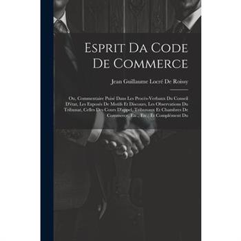 Esprit Da Code De Commerce