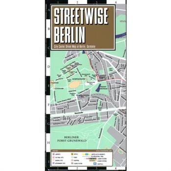 Streetwise Berlin Map - Laminated City Center Street Map of Berlin, Germany