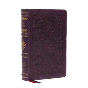 KJV Large Print Reference Bible, Purple Leathersoft, Red Letter, Comfort Print (Sovereign Collection)