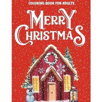 Merry Christmas Coloring Book for Adults