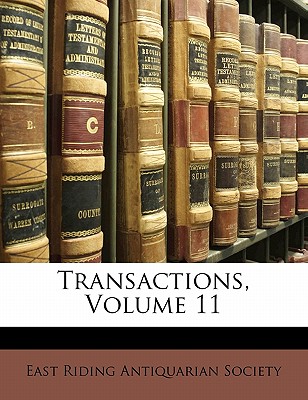 Transactions, Volume 11